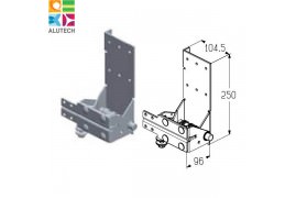 401233000 RBI-45.110DL Alutech Кронштейн роликовый нижний (шт.)