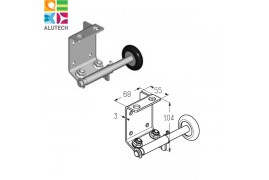 401231600 RBS100L Alutech Кронштейн нижний левый (шт.)