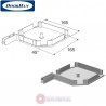 RK16508 DoorHan Крышка боковая RK16508 серебристая (пара)