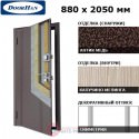 D-880-K/GS/AM/CM/R/N/sv Doorhan Дверь Комфорт - 880х2050, правая (шт.)
