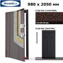 D-980-OO/AM/MPWG/AP/L/N/v Doorhan Дверь Оптим(O) - 980х2050, левая (шт.)