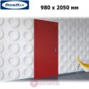 DPG60/980/2050/7035/L/N Doorhan Дверь противопожарная 980х2050 одностворчатая, глухая, левая, EI60 (шт.)