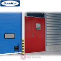 DPO60/1150/2050/7035/L/N Doorhan Дверь противопожарная 1150х2050 двухстворчатая, остекленная, левая, EI60 (шт.)