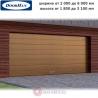 Гаражные секционные ворота RSD02 с торсионным механизмом