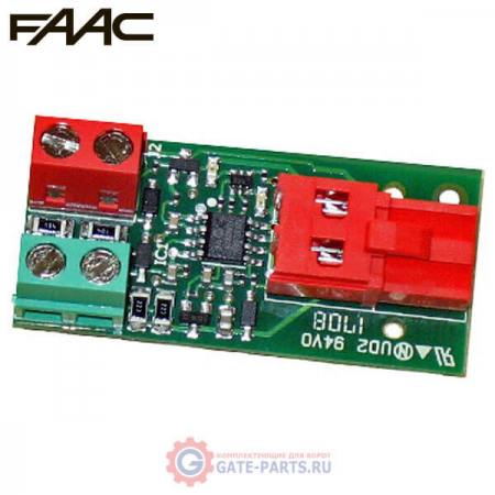 790062 FAAC Плата BUS XIB для сопряжения релейных фотоэлементов с блоками управления с шиной BUS 2EASU (шт.)